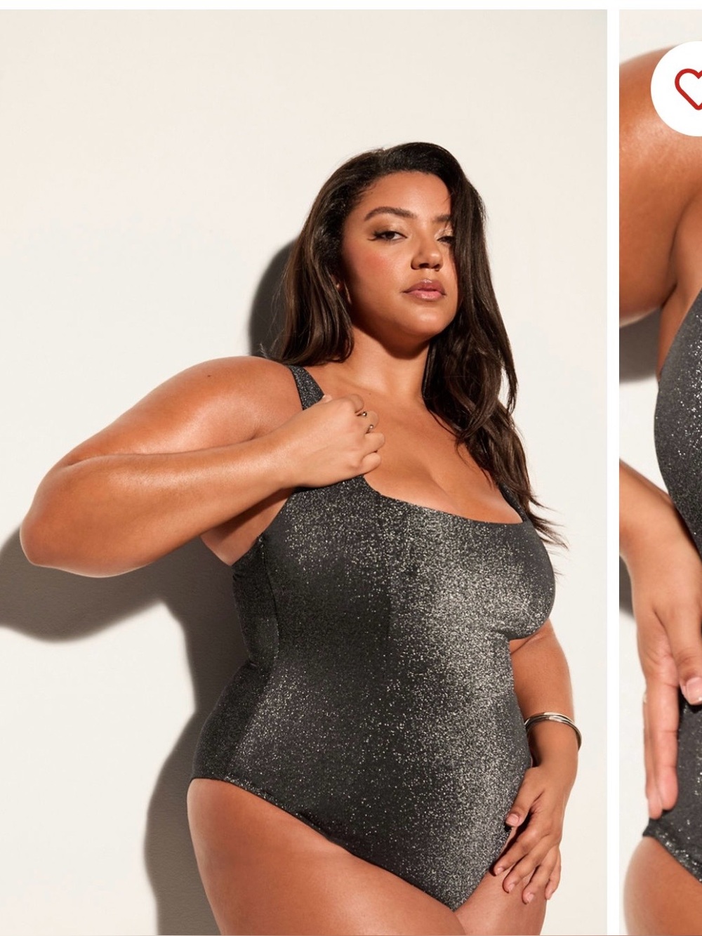 Fabletics Yitty Shimmery One piece bathing suit NWT
